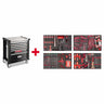 USAG U05191632 - 519 RS6/4NMM CARRELLO CON ASSORTIMENTO USAG