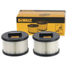 DeWALT DWV9345-XJ - Coppia di filtri classe H. NON IDONEO ALL'ASPIRAZIONE DI AMIANTO. NON LAVABILE DeWALT