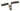 MINUTEX 769 - CAVALLOTTO CON CARRUC.OTTONE A CASSINA ACCIAIO LUCIDO MINUTEX