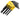STANLEY 0-69-253 - SET 10 BRUGOLE ESAG. IN BLISTER STANLEY