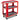 USAG U05040004 - 504 SR CARRELLO MULTIUSO ROSSO USAG