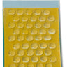 MINUTEX 618 - PARACOLPI IN PVC TRASPARENTI  BLISTER PZ. 50 MINUTEX