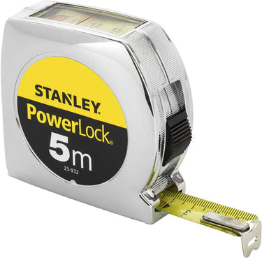 STANLEY 0-33-932 - FLESSOMETRO POWERLOCK 5M. LETT.DIR STANLEY