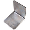 MINUTEX 103 - PIASTRA PIEGATA SENZA FORI mm 100x100x90x3 ACCIAIO ZINCATO MINUTEX
