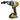 DeWALT DCD1007H2T-QW - Trapano Avvitatore 3 Velocità con percussione XR 18V con motore BRUSHLESS - 2 x XR 18V Powerstack 5Ah DeWALT
