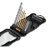 DeWALT DT71567-QZ - Set 16 pezzi contenente: 5 Punte metallo misure: 2 DeWALT