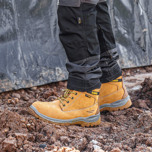 DEWALT TITANIUM WATERPROOF STEEL TOE SAFETY BOOT